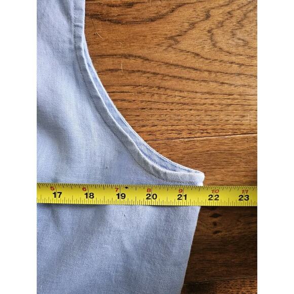 Goddess Gear Organic Linen Dress Women's XL Lagenlook Beach Made in USA - Picture 8 of 11